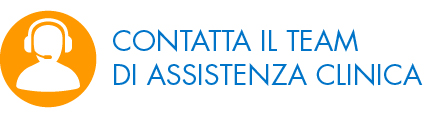 Contatatta il team di assistenza clinica