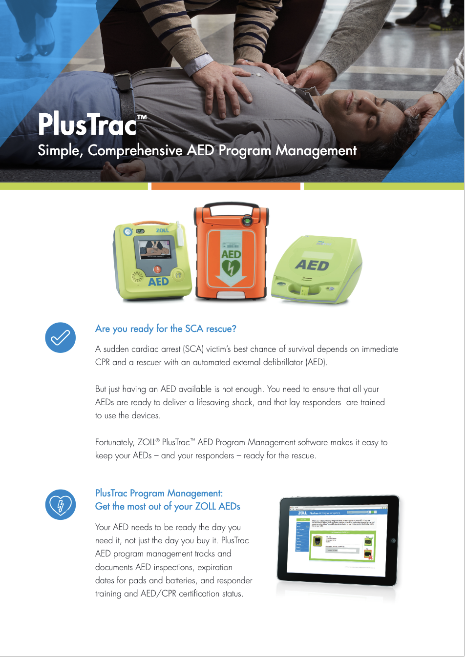 PlusTrac flyer