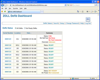 Defib Dashboard 产品截图