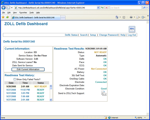 Defib Dashboard 尚未就绪